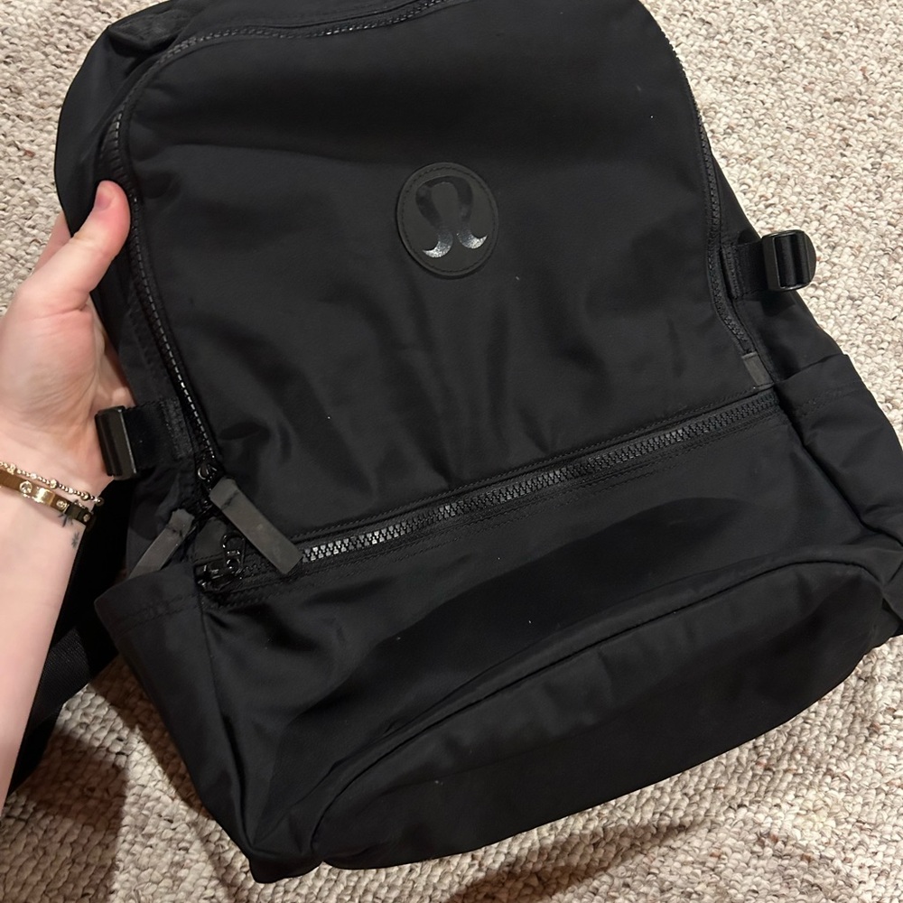 lululemon athletica Black Backpack
